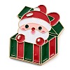 Christmas Theme Alloy Enamel Brooches JEWB-S022-03A-1