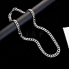 316 Surgical Stainless Steel Cuban Link Chain Necklaces for Men FS-WG50373-15-1