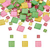 252Pcs 2 Style Glass Cabochons GGLA-EL0001-01D-1