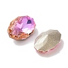 Glass Rhinestone Cabochons RGLA-G020-02C-D502-3