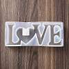 Word LOVE DIY Candle Holder Silicone Molds SIL-F008-02C-2