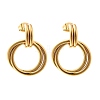 201 Stainless Steel Stud Earrings EJEW-Q026-03G-2