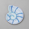 Polyester Embroider Thread Iron on/Sew On Patches PATC-WH0010-88A-1