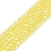 Electroplate Glass Beads Strands LS-EGLA-A044-T4mm-A29-1