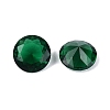 Diamond Shaped Cubic Zirconia Pointed Back Cabochons ZIRC-R004-8mm-08-2