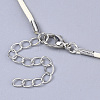 Waxed Cotton Cord Necklace Making LS-MAK-S032-1.5mm-B19-4