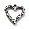 304 Stainless Steel Pendants Cabochons for Enamel STAS-B024-36P-1