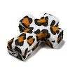 Cross with Leopard Print Silicone Focal Beads SIL-G006-02C-3
