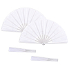 4Pcs Plastic Fans Display Decorations AJEW-GO0002-62-1