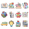 24Pcs 12 Styles Wood Pendants WOOD-FS0001-39-1