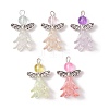 Glass Pendants PALLOY-JF03362-04-1