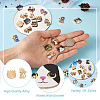 Boutigem 28Pcs 14 Style Printed Alloy Pendants FIND-BG0001-04-5