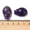 Natural Amethyst  Carved Healing Figurines G-B062-02C-3