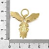 Brass Micro Pave Cubic Zirconia Pendants KK-S523-05G-3