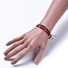 Faux Suede Cord Wrap Bracelets BJEW-JB04413-07-4