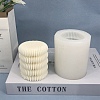 DIY Grooved Striped Pillar Candle Silicone Molds SIMO-P001-01D-1