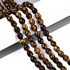 Natural Tiger Eye Beads Strands G-T142-78-1