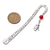 Christmas Theme Alloy Hook Bookmarks AJEW-JK00335-3