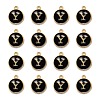 Golden Plated Alloy Charms ENAM-S118-02Y-2