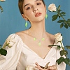 270Pcs 9 Styles Transparent Acrylic Pendants TACR-SC0001-48-5
