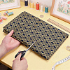 Fish Scales Pattern Japanese-style Cotton Fabric DIY-WH0579-98A-3