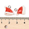 Christmas Theme Opaque Resin Pendants RESI-S08-02E-3