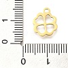 Ion Plating(IP) 304 Stainless Steel Charms STAS-K263-57B-G-3