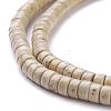 Natural Fossil Beads Strands G-H230-11-3