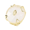 Natural Quartz Crystal Cuff Rings GG-CBA5FCC-02G-08-4