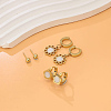 3 Pairs Elegant Stainless Steel Earring Sets OF1161-5-1