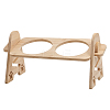 Bamboo Pet Feeder Rack AJEW-WH0165-20-1