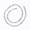 Non-Magnetic Synthetic Hematite Beads Strands G-D800-12-3