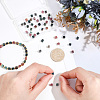 90Pcs Natural Indian Agate Beads G-PA0002-54-3
