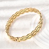 304 Stainless Steel Hinged Bangles BJEW-D408-15G-5