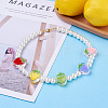 Craftdady 100Pcs 10 Colors Transparent Enamel Acrylic Beads TACR-CD0001-07-5