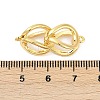 Brass Connector Charms Links KK-M311-18G-3