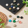 20Pcs Natural & Synthetic Mixed Gemstone Cabochons G-TA0002-76B-5