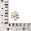 Brass Micro Pave Cubic Zirconia Pendants KK-M295-15G-03-3