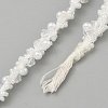 Plastic Beads Cord OCOR-WH0082-252-2