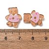 2-Hole Printed Opaque Resin Buttons RE-CBAD26B-24-3