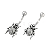 Insect 316 Surgical Stainless Steel Belly Button Rings/Earrings EJEW-G416-03AS-4