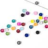 15 Colors Transparent Glass Beads FGLA-JP0001-01-8mm-4