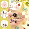 24Pcs 12 Colors Alloy Enamel Pendants FIND-YW0012-10-NR-5