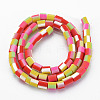 Handmade Polymer Clay Bead Strands CLAY-N011-050B-02-2