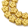 Electroplate Glass Beads Strands EGLA-H109-13-2