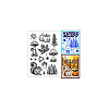Custom Summer Theme PVC Plastic Clear Stamps DIY-WH0631-0352-8