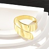 Adjustable Brass Finger Rings for Women RJEW-M064-02G-1