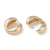 Brass Hoop Earrings EJEW-L292-020G-2