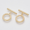 Brass Toggle Clasps X-KK-N216-43-2
