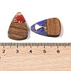 Resin & Wood Pendants WOOD-S061-02J-3